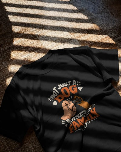 NOT JUST A PET - VINTAGE DOG LOVER T-SHIRT