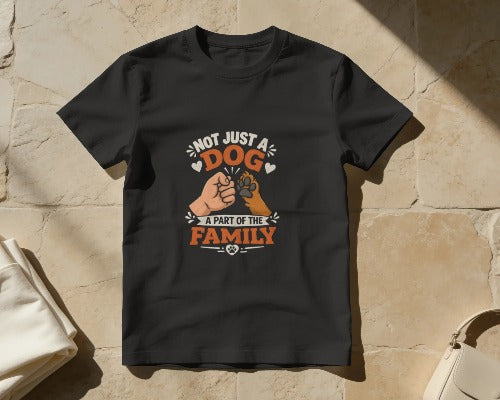 NOT JUST A PET - VINTAGE DOG LOVER T-SHIRT