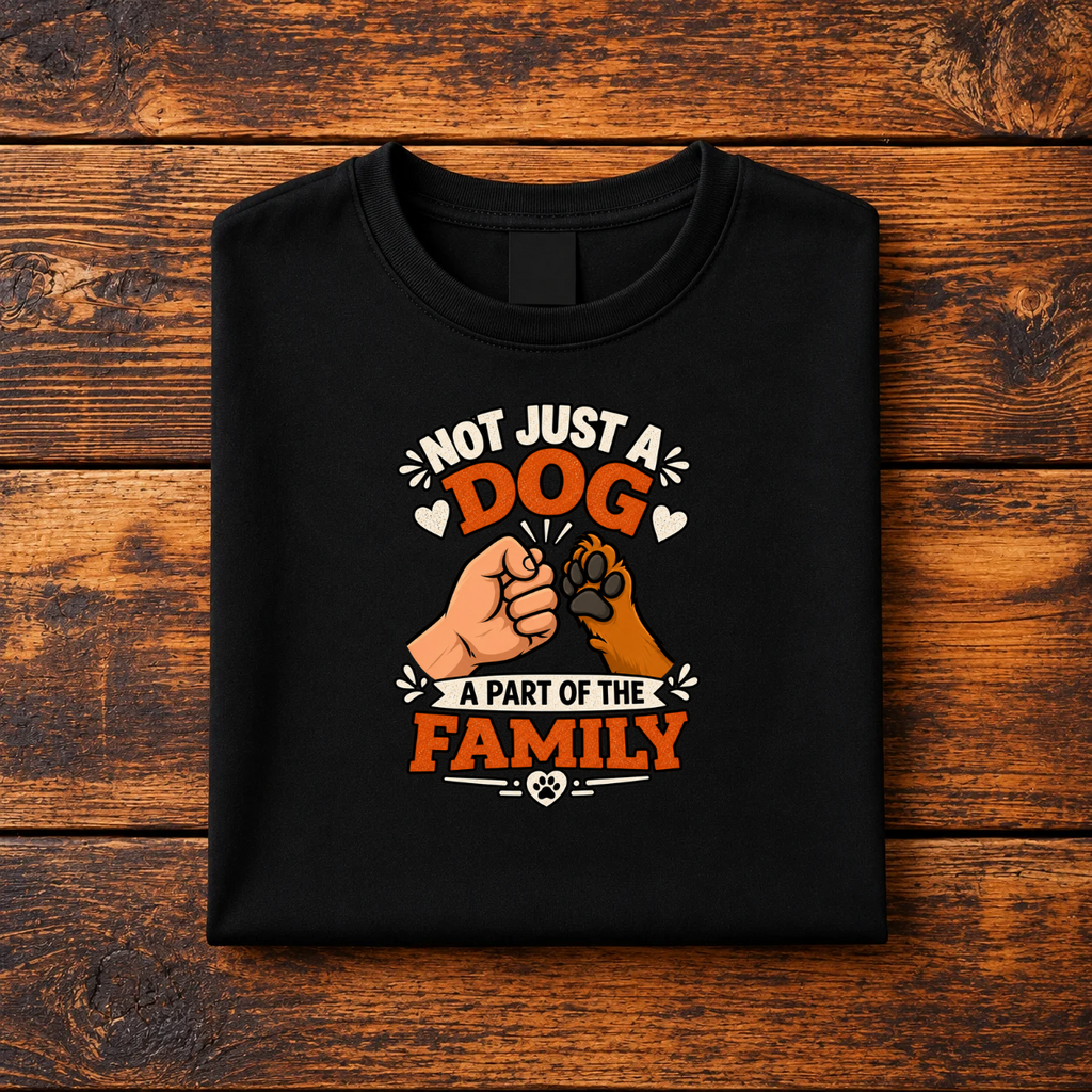 NOT JUST A PET - VINTAGE DOG LOVER T-SHIRT